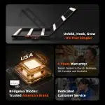 SF G1000 | Spider Farmer - Lámpara De Cultivo LED De Espectro Completo