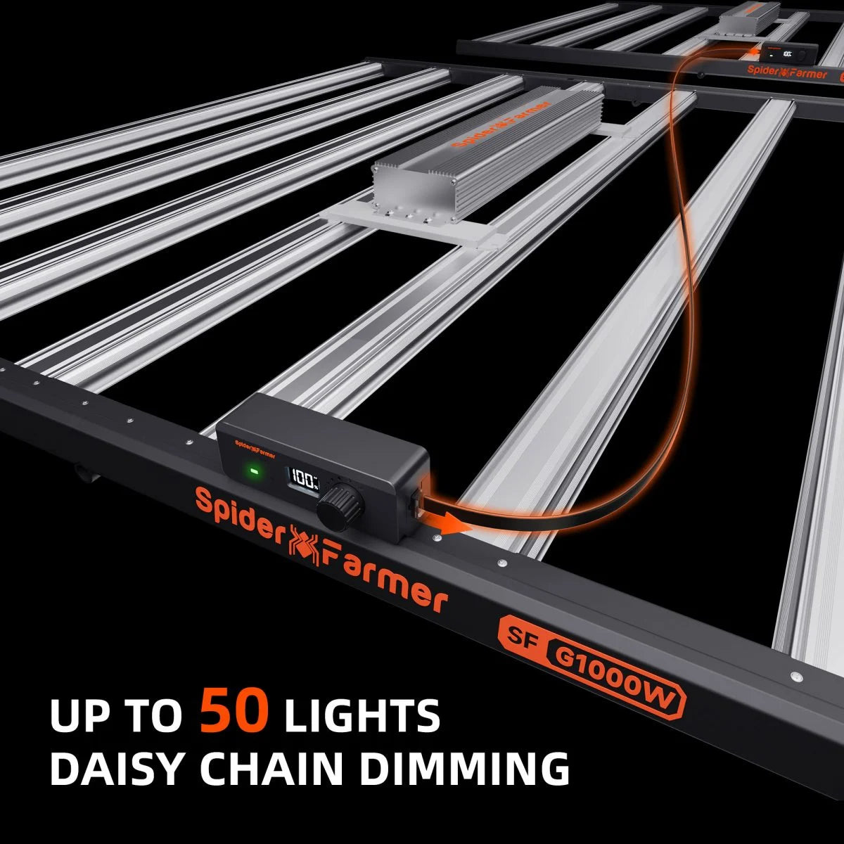 SF G1000 | Spider Farmer - Lámpara De Cultivo LED De Espectro Completo