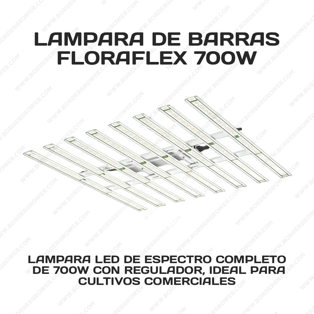 Kit Profesional para Cuarto de Cultivo – 6× FloraFlex 700W + PandaFilm + Athena Pro 25 lb