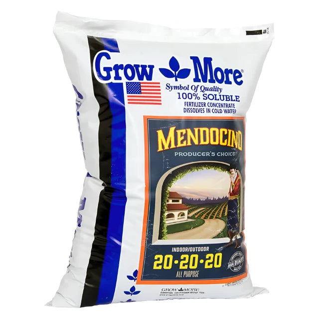 Growmore Mendocino 20-20-20 (25 Libras)