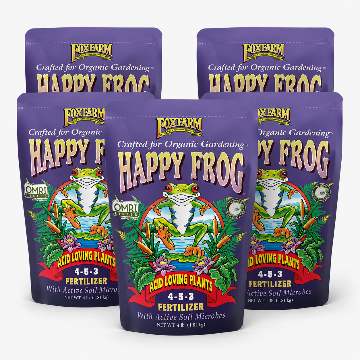Happy Frog para plantas amantes de los suelos ácidos (4 libras)