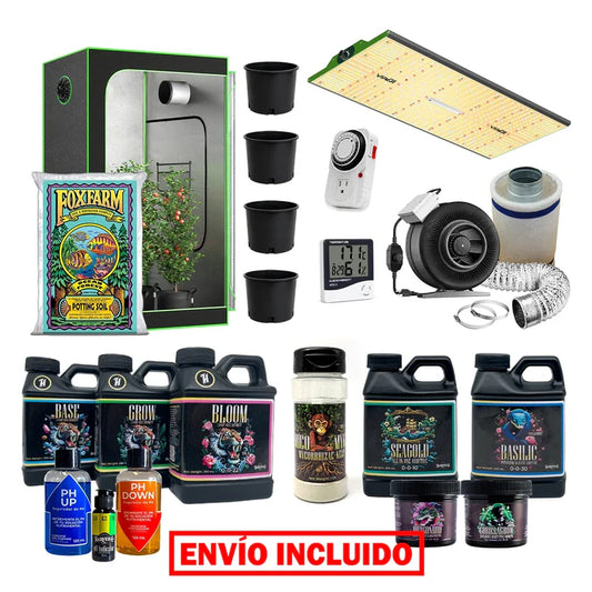 Kit Completo Indoor – Todo lo que necesitas cultivo profesional