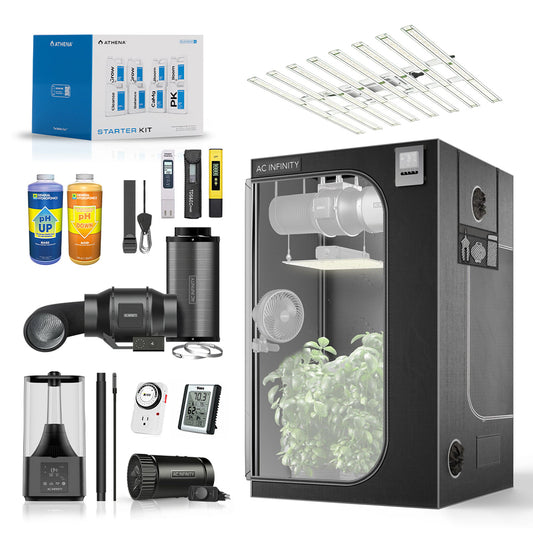 Kit Automatizado AC Infinity 120×120 + FloraFlex 700W + Athena Starter