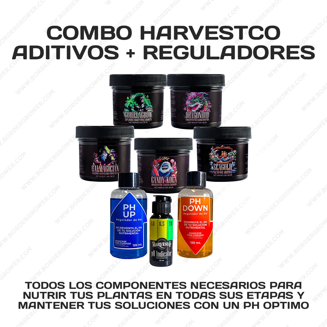 Kit de Inicio Indoor con Tierra Orgánica + LED + Nutrientes + Envío Gratis