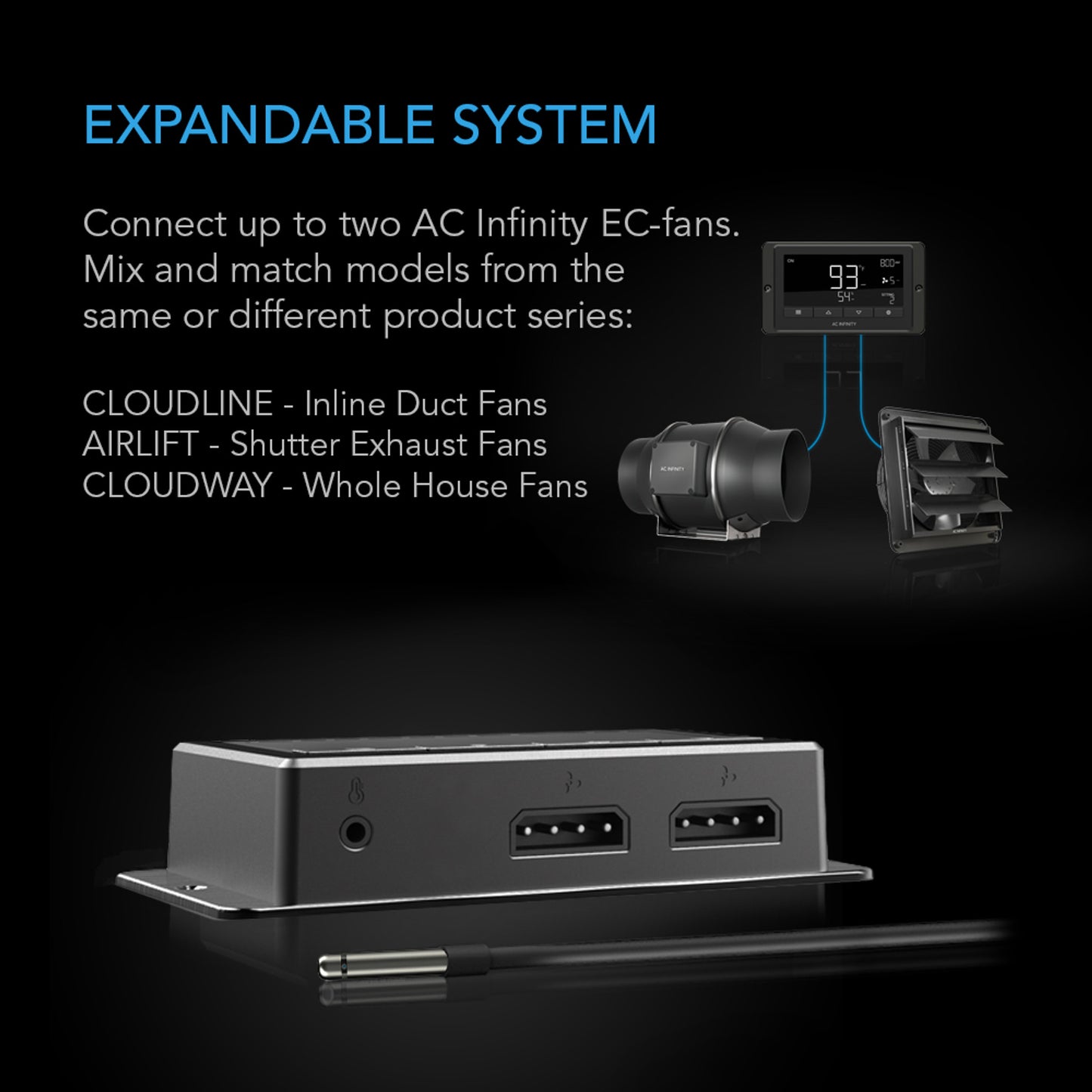 CONTROLLER 67 | AC Infinity - Controlador ambiental programable