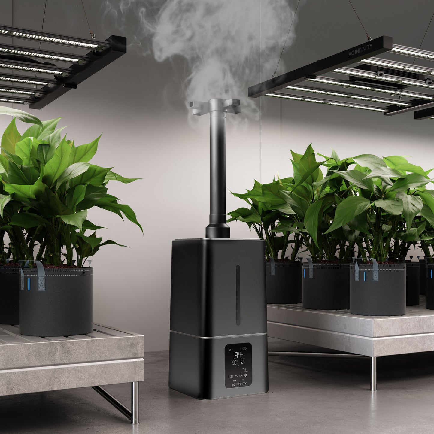 CLOUDFORGE T7, Humidificador AC INFINITY, 15 L, Controles inteligentes