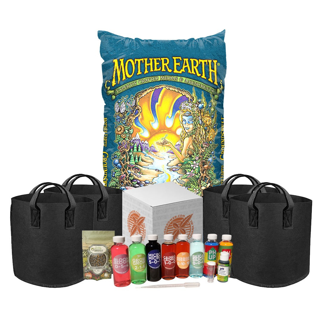 Kit completo para cultivo exterior.