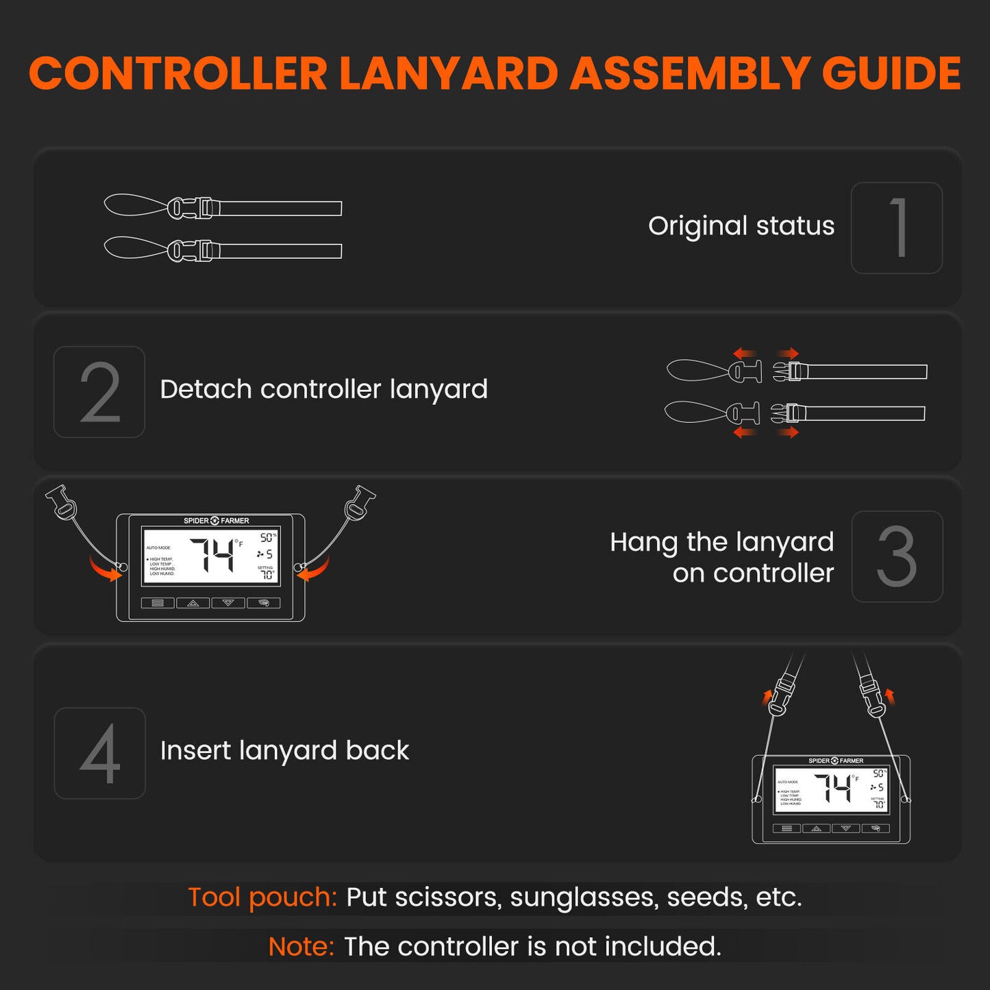 Armario De Cultivo 300x150x200 cm | Spider Farmer - Carpa De Cultivo Indoor
