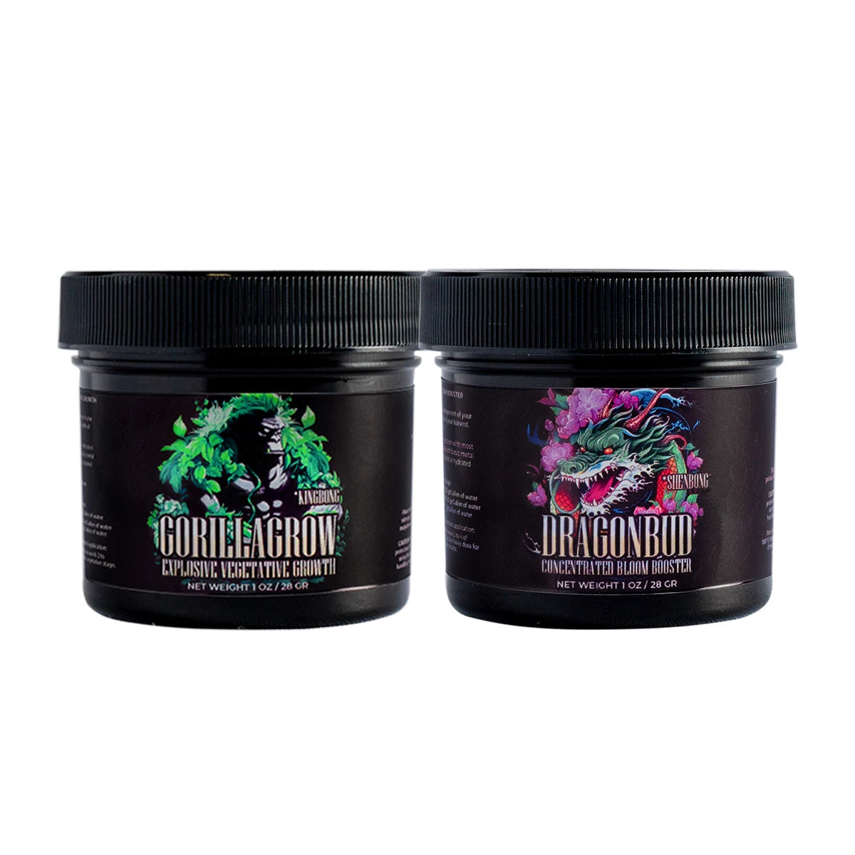 Combo: DragonBud + GorillaGrow | HarvestCo - Aditivos Solubles Para Vegetación Y Floración