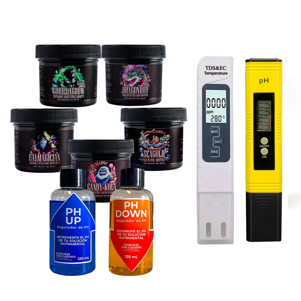 COMBO: Aditivos Solubles | Kits HarvestCo - Vegetación y Floración COMPLETO