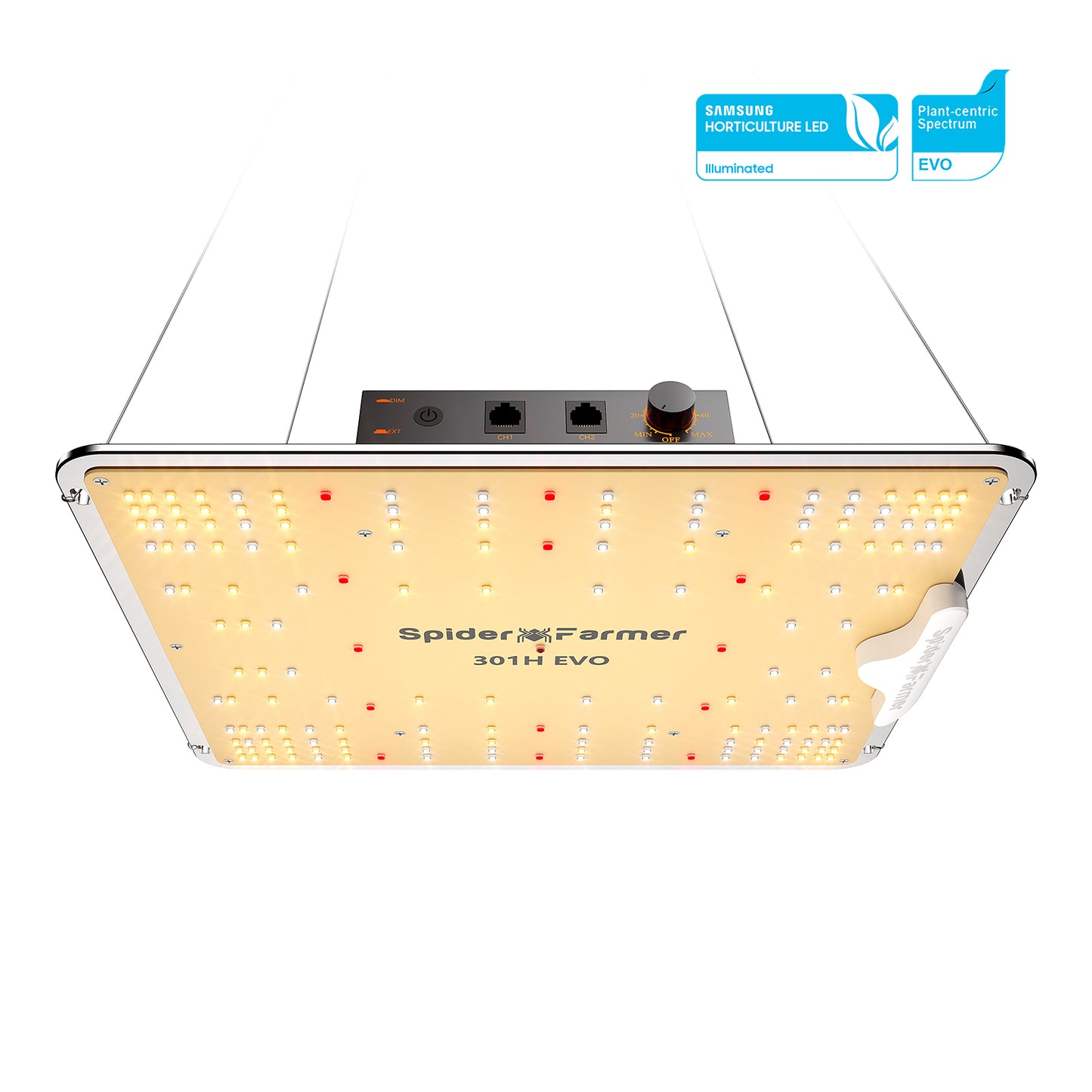 SF 1000 | Spider Farmer - Lámpara De Cultivo LED De Espectro Completo Con Regulador De Potencia