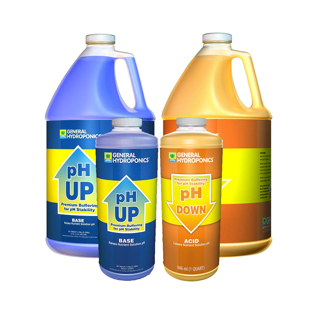 pH Up y pH Down | General Hydroponics - Reguladores de pH