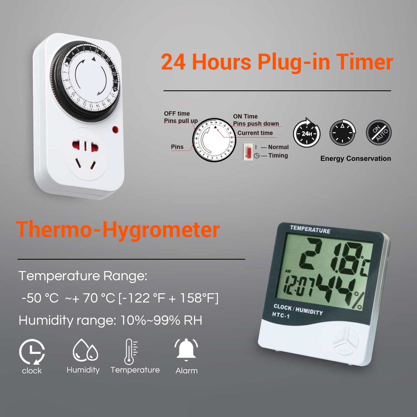 Kit De Ventilación De 6" + Controlador Inteligente | Spider Farmer - Higrómetro Y Temporizador Incluido