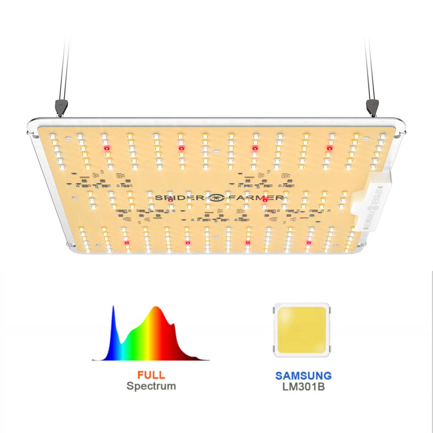 SF 1000D | Spider Farmer - Lámpara De Cultivo LED Con Espectro Completo