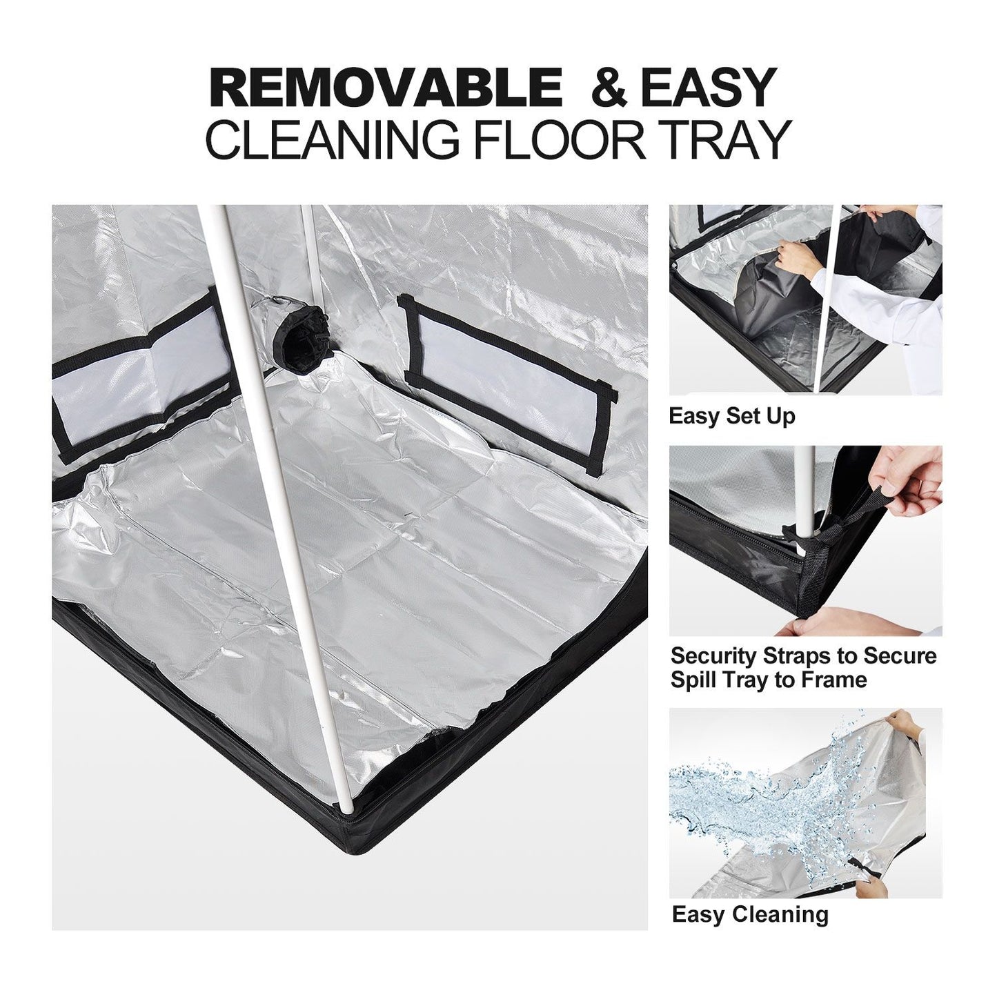 ARMARIO DE CULTIVO iPower De 91cmx50cmx150cm Un Espacio Compacto Y Eficiente Para Cultivos Exitosos