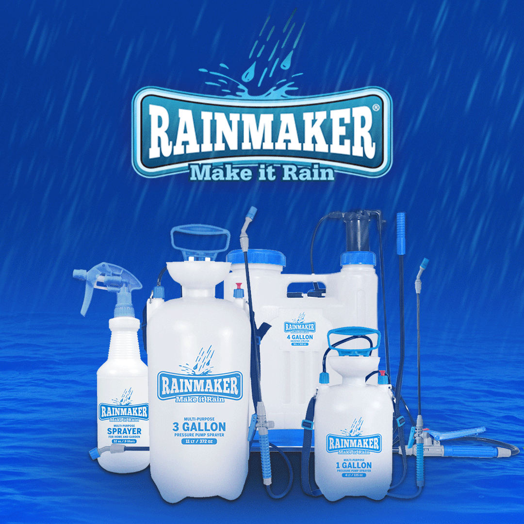 RAIN MAKER 1 Gallon Rociador de Presión portátil de 4 litros para riego foliar