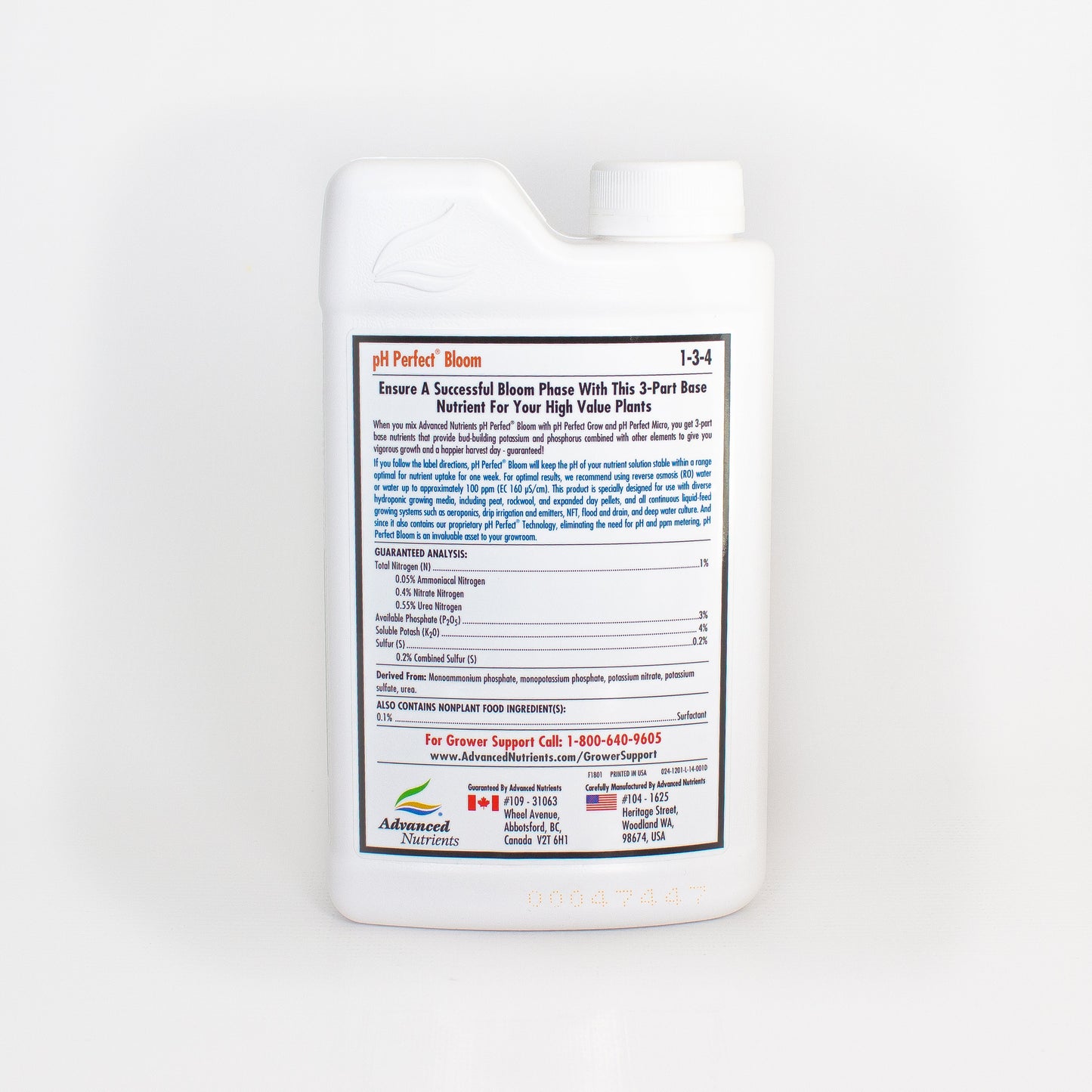 PH PERFECT TRIO: MICRO, GROW, BLOOM Nutrición Base Completa Para Vegetación Y Floración