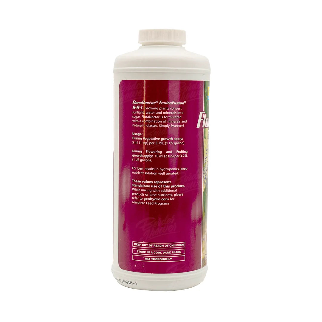 FloraNectar | General Hydroponics - Endulzador Natural Mejora Las Resinas, Aroma Y Sabor