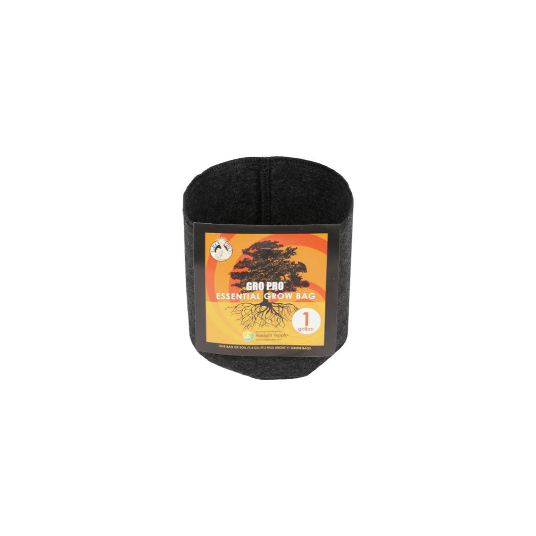 Maceta de tela GRO PRO de 1 galón o 4 litros