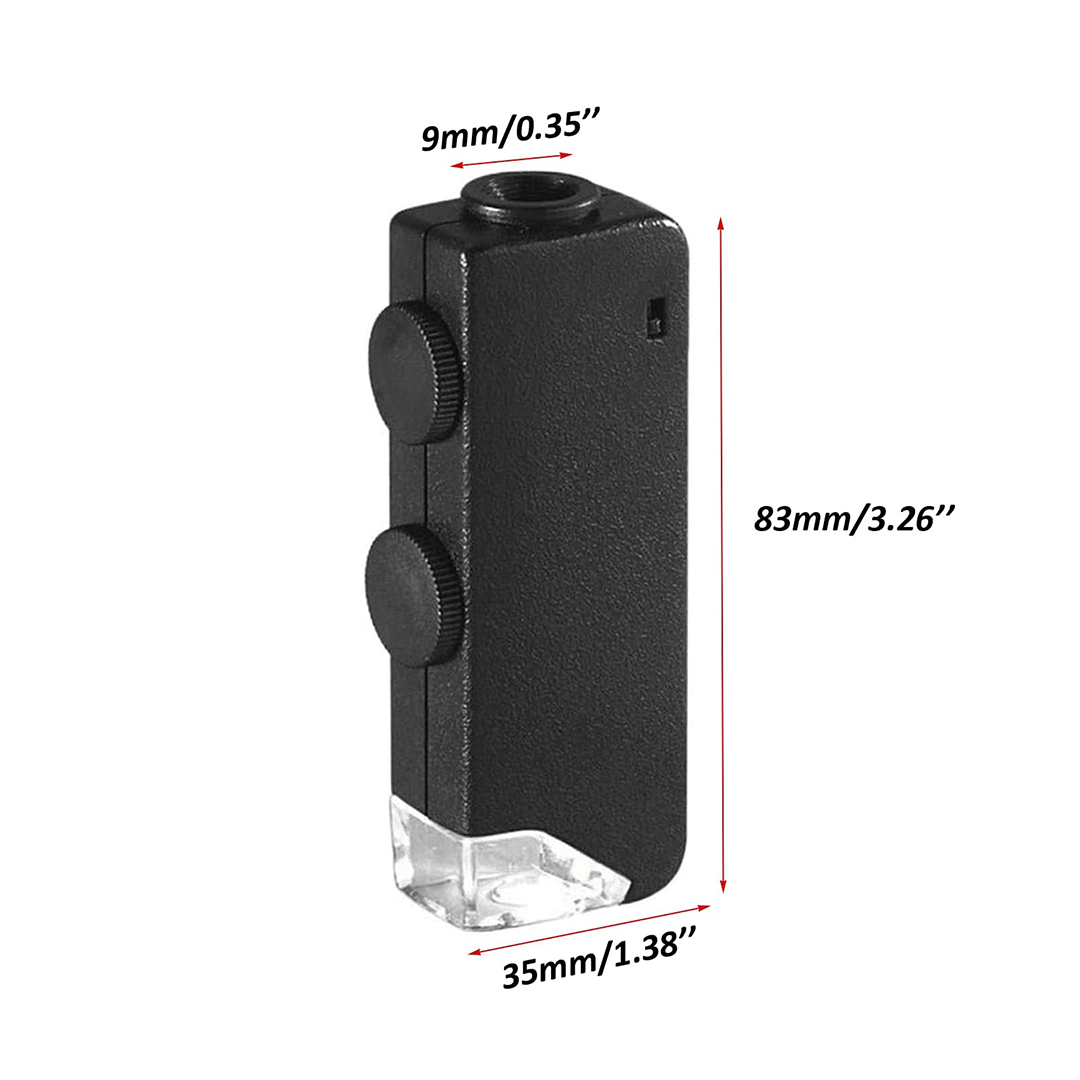 Microscopio Con Iluminación | Sinowell - Microscopio Con Luz LED De Potente Aumento x60 A x100
