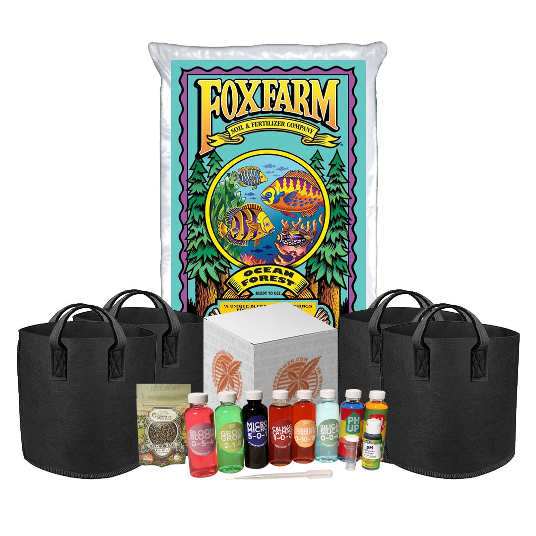 Kit completo para cultivo exterior.