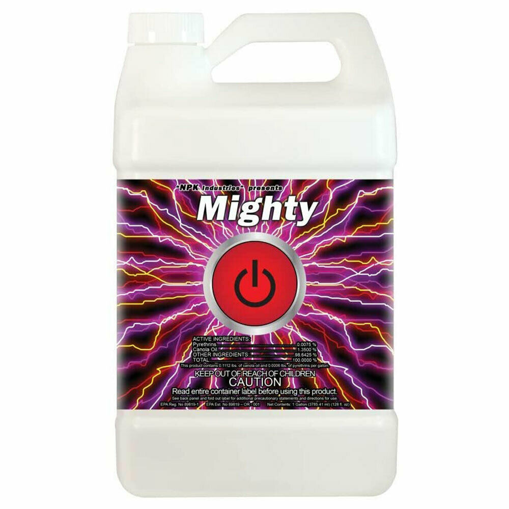 NPK INDUSTRIES MIGHTY Pesticida 100% natural, elimina todas las plagas.