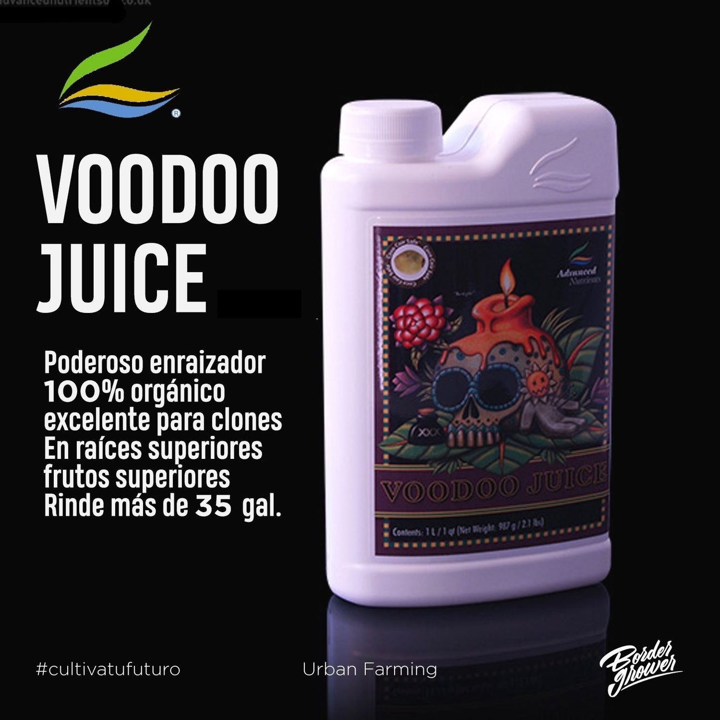 VOODOO JUICE | Advanced Nutrients - Estimulador De Raíces, Bacterias Benéficas Para Plantas