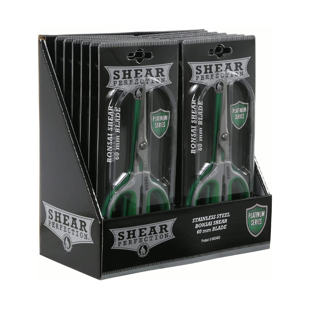 SHEAR PERFECTION PLATINUM Tijeras de hoja curva para trimming de acero inoxidable