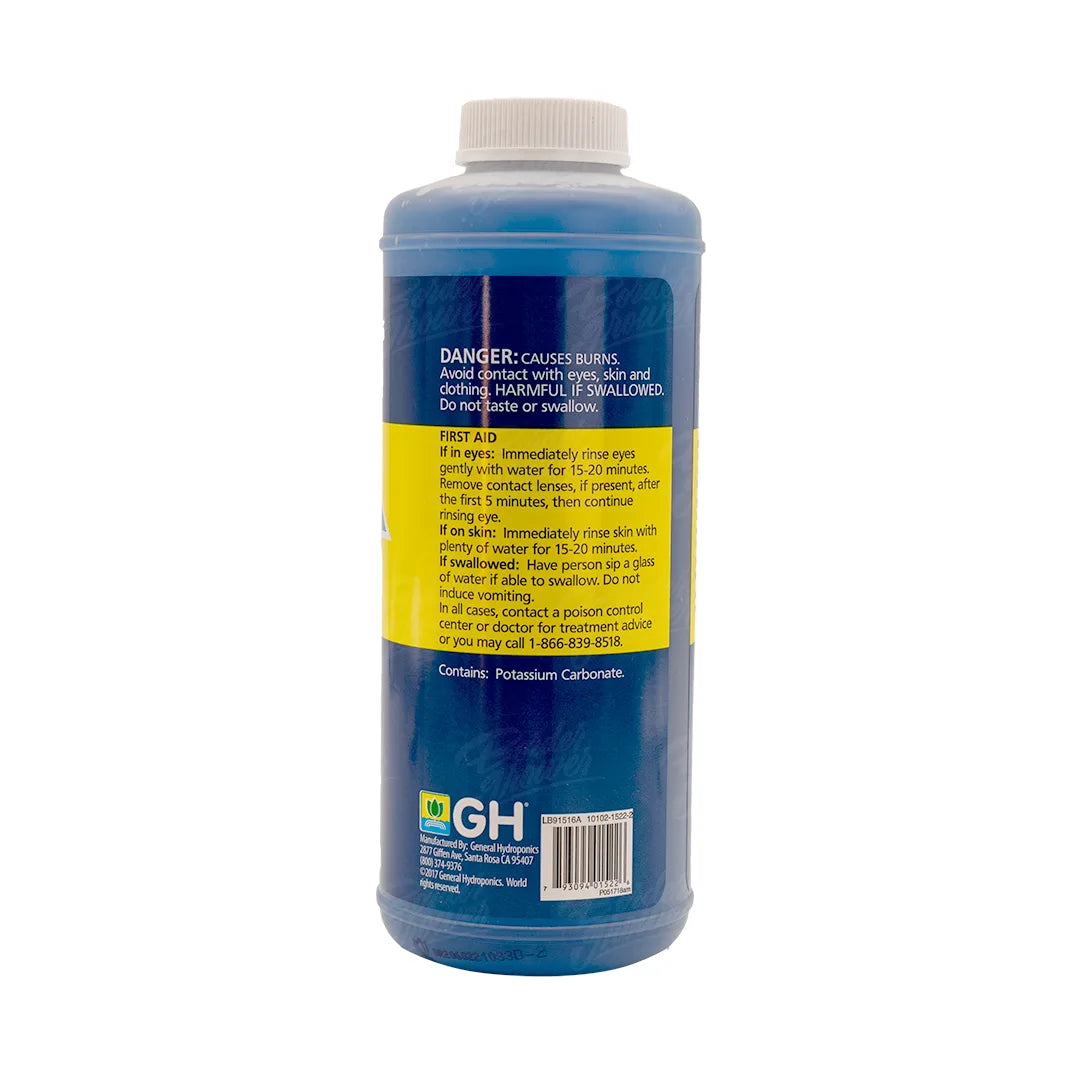 PH UP | General Hydroponics - Aumenta el pH De Tu Solución Y Mejora La Absorción De Nutrientes