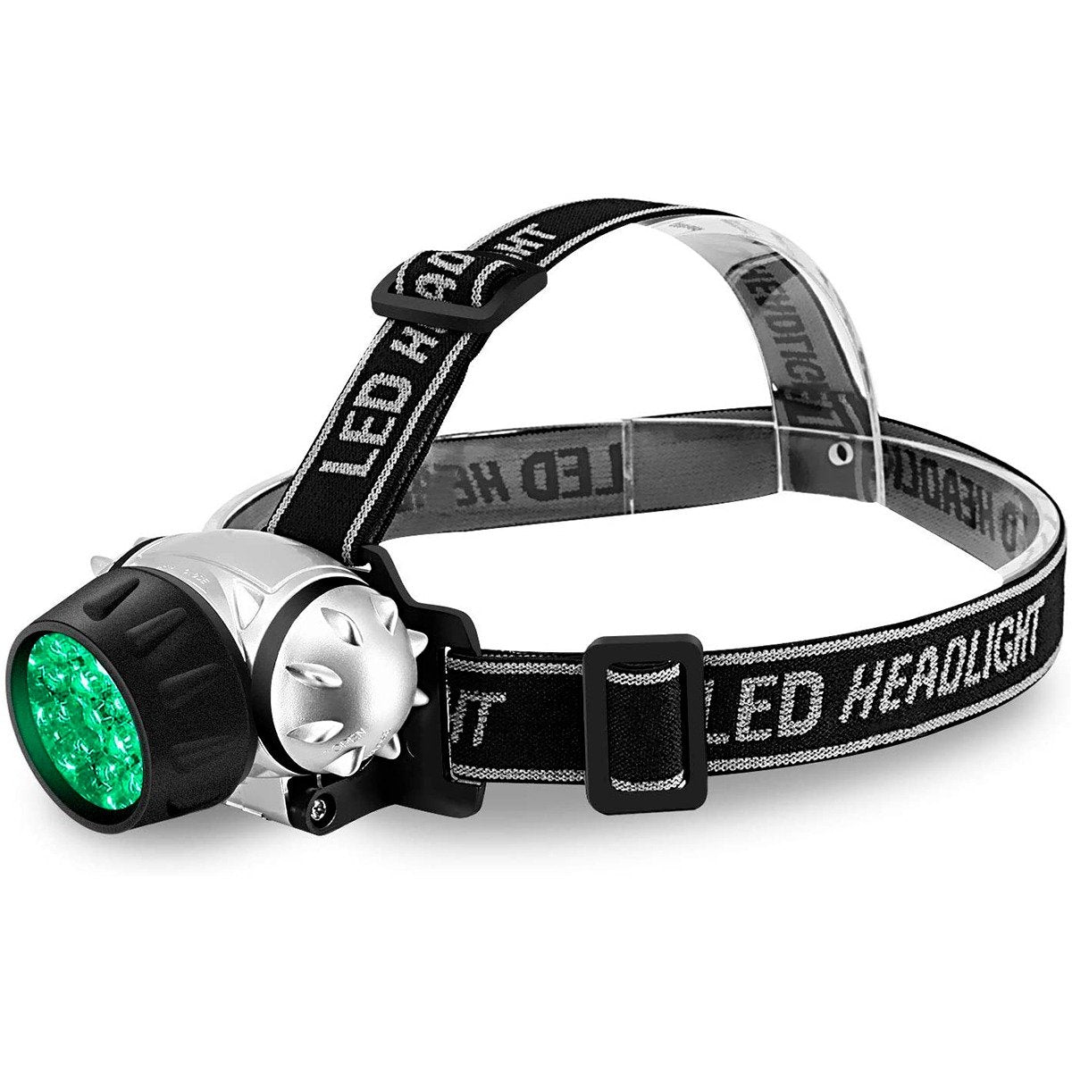 Lampara LED verde para cabeza, trabaja en tus plantas en floración sin alterar su sueño