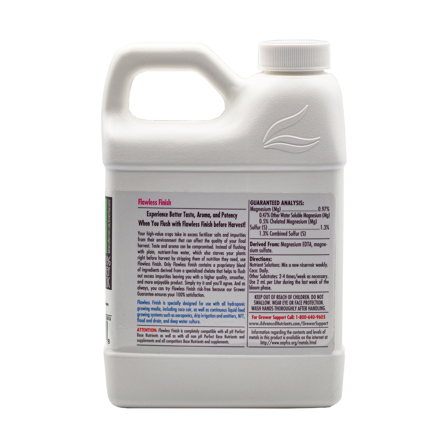 Flawless Finish | Advanced Nutrients - Limpiador De Raíz Para Etapa Final De Floración