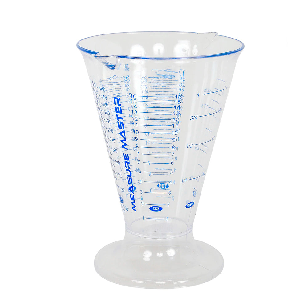 RAIN MAKER MEASURE MASTER 16oz Jarra de plástico graduada para medición de nutrientes de 500ML