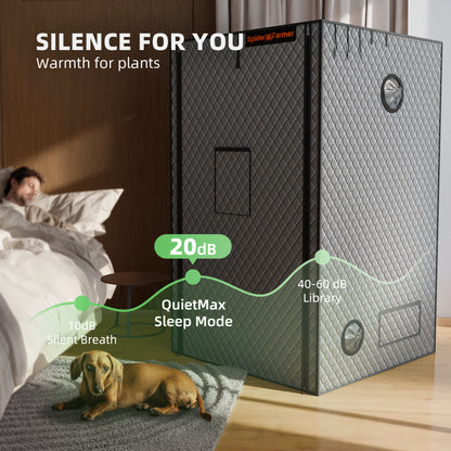 Spider Farmer Funda Aislante para Carpa de cultivo 120x120x200 Blanca