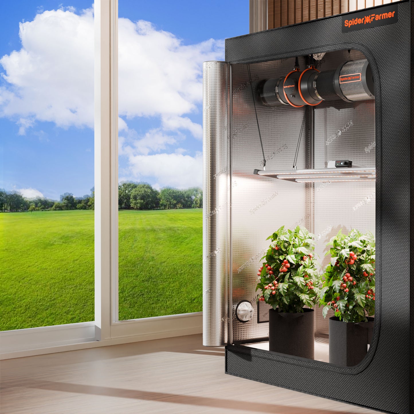 SF G4500 | Spider Farmer - Lámpara LED De Cultivo De Espectro Completo Con Regulador