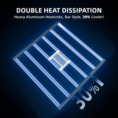 SF G8600 | Spider Farmer - Lámpara Led De De Espectro Completo Para Cultivo Indoor Profesional