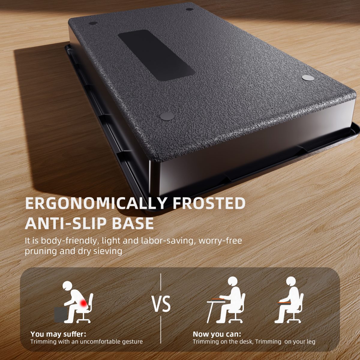 Trim Tray 2 en 1 | Spider Farmer - Bandeja De Trimming Para Hierbas Recolección De Polen