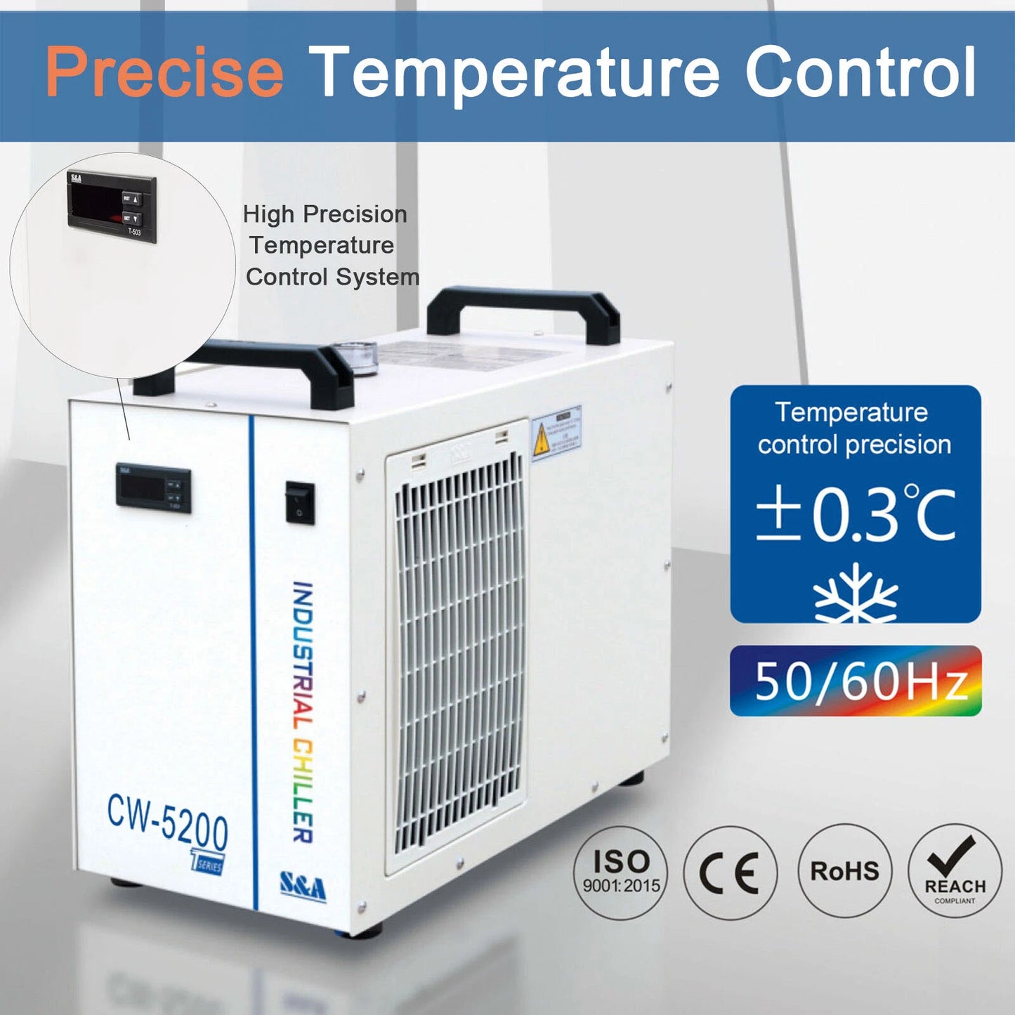 CHILLER Enfriador de agua S&A CW-5200DH