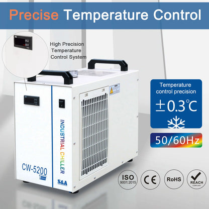 CHILLER Enfriador de agua S&A CW-5200DH