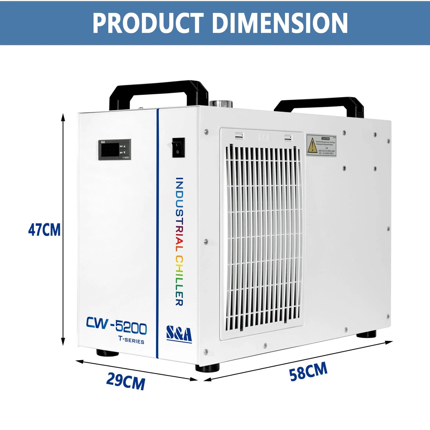 CHILLER Enfriador de agua S&A CW-5200DH