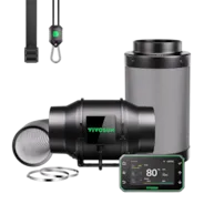 VIVOSUN Kit Extracción G LINE 4/6/8 pulgadas  Inteligente – Inline Fan