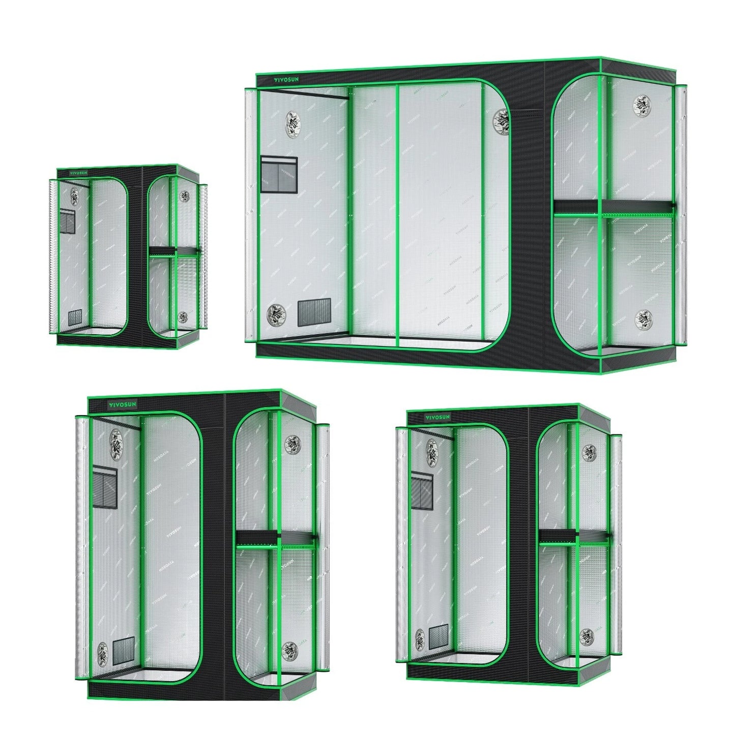 Armario de Cultivo Hidropónico 2 en 1 Multi-Chamber VIVOSUN
