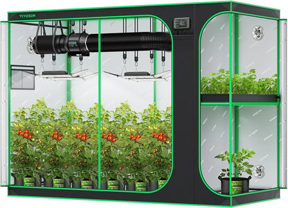 Armario de Cultivo Hidropónico 2 en 1 Multi-Chamber VIVOSUN