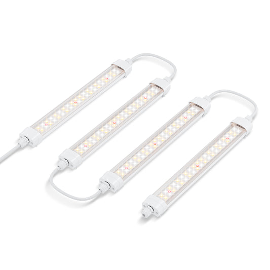 Spider Farmer Glow30 (32 W): Kit de 4 barras de iluminación LED lateral de espectro completo (13 pulgadas)