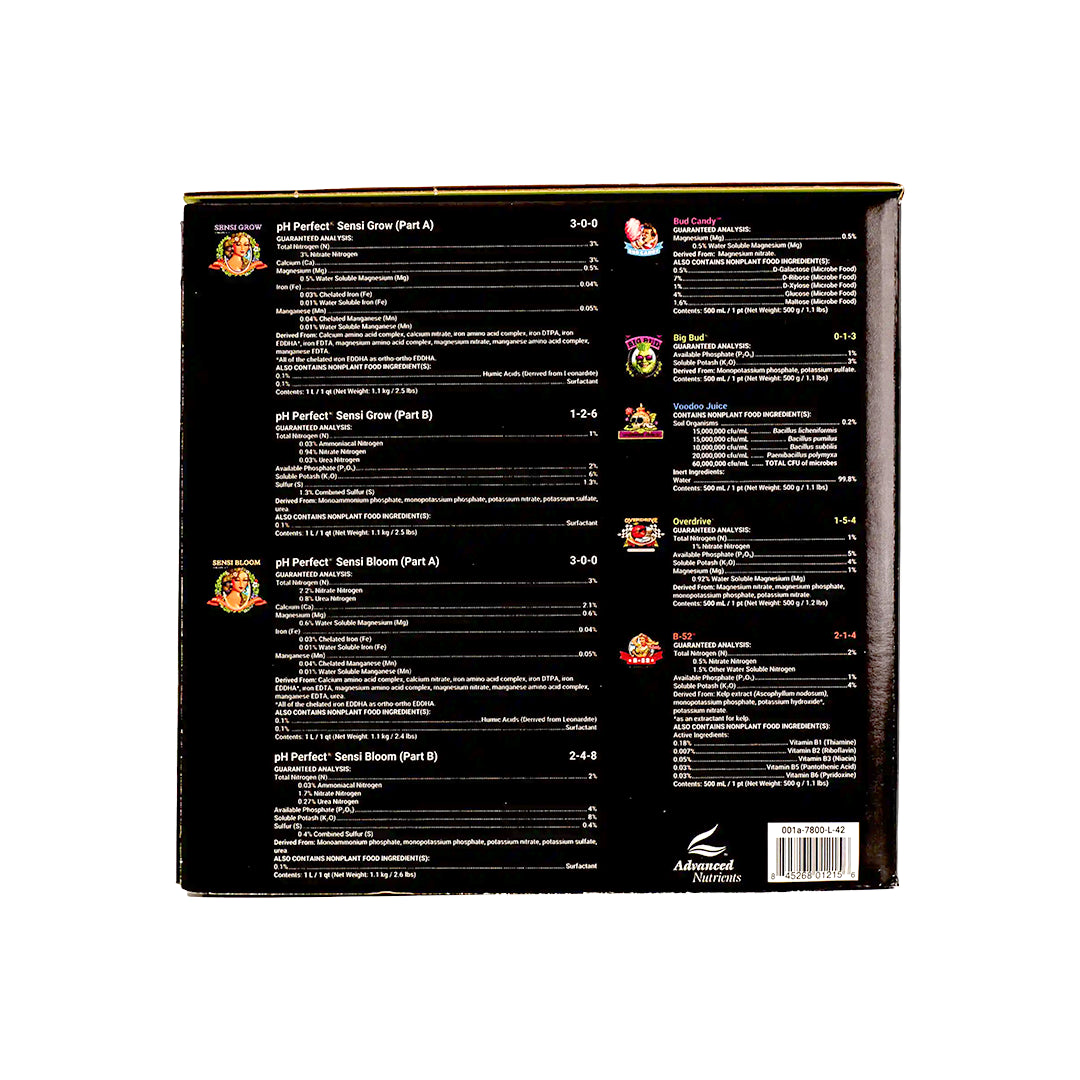 Starter Kit | Advanced Nutrients - Paquete Completo De Fertilizantes Para Cultivo Profesional Con Accesorios
