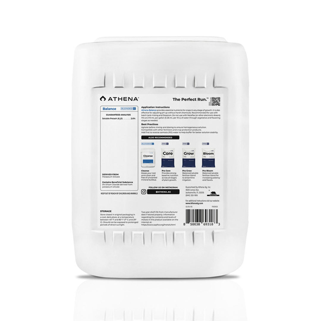 Balance Blended Line | Athena AG - Aditivo de Silicato Regulador de pH