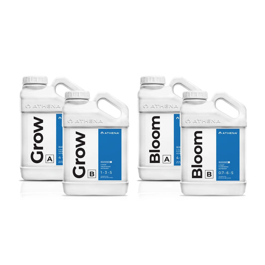 Combo Grow + Bloom Partes A + B Blended Line | Athena AG - Fertilizante Base Para Todas Las Etapas