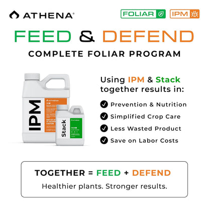 Athena Foliar Kit IPM 16 oz + Stack 4 oz | Protección y Nutrición Foliar