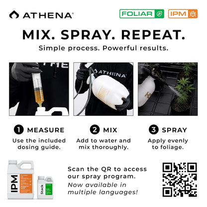 Athena Foliar Kit IPM 16 oz + Stack 4 oz | Protección y Nutrición Foliar