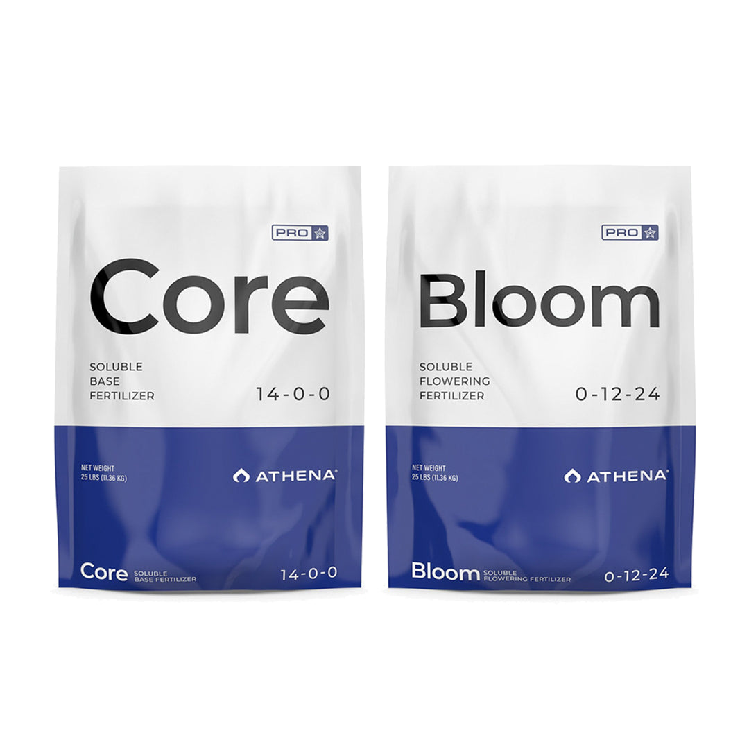 Athena Pro Line Combo: Core + Bloom Fertilizante Base Soluble Para Floración
