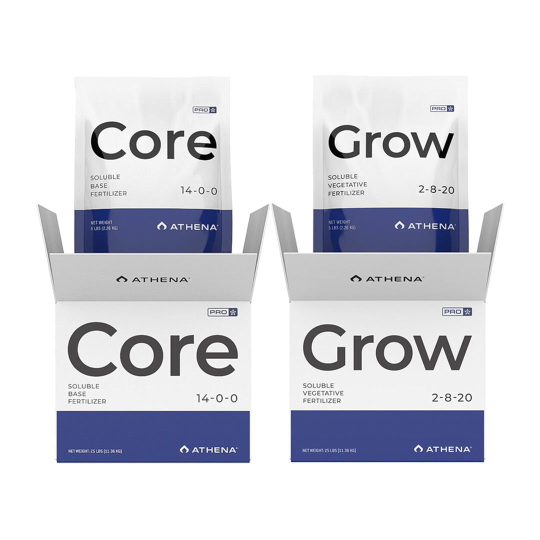 Athena Pro Line Combo: Core + Grow | Athena AG - Fertilizante Base Soluble Para Vegetación